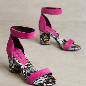 NEW Anthro Jeffrey Campbell Purdy One Floral Heels